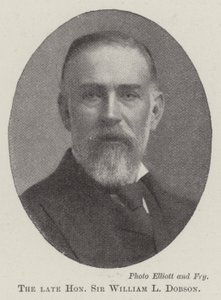 Den avdøde ærede Sir William L Dobson av English Photographer