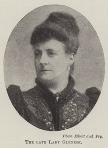 Avdøde Lady Glenesk av English Photographer