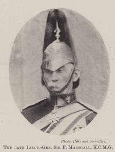 Avdøde generalløytnant Sir F Marshall, KCMG av English Photographer