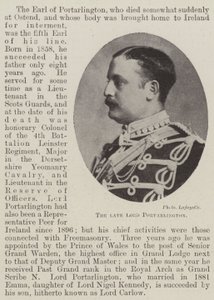 Avdøde Lord Portarlington av English Photographer