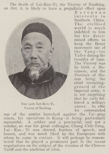 avdøde l UI-kun-Y i, visekonge i Nanking av English Photographer