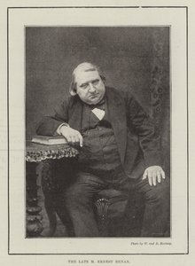 Avdøde M Ernest Renan av English Photographer