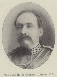 Avdøde generalmajor Campbell, CB av English Photographer