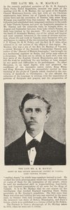 Avdøde Mr A M Mackay, agent for Kirkens misjonsselskap i Uganda, Victoria-sjøen Nyanza av English Photographer