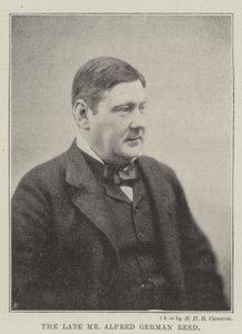 Avdøde herr Alfred German Reed av English Photographer