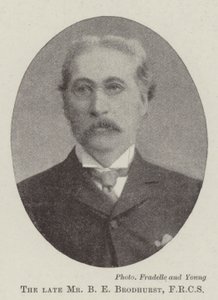 Avdøde Mr B E Brodhurst, FRCS av English Photographer