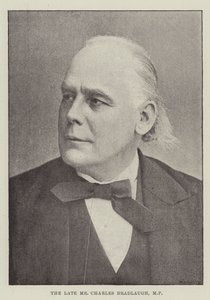 Avdøde Charles Bradlaugh, MP av English Photographer