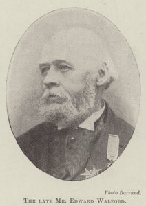 Avdøde Mr Edward Walford av English Photographer