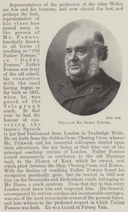 Avdøde Edwin Fownes av English Photographer