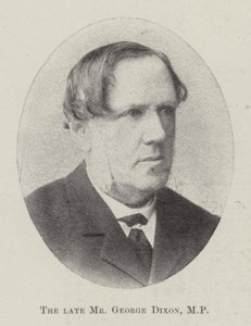 Avdøde herr George Dixon, MP av English Photographer