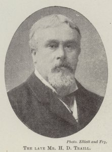 Avdøde Mr H D Traill av English Photographer