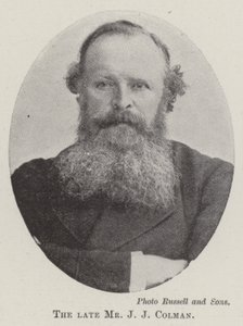 Avdøde Mr J J Colman av English Photographer