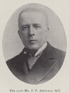 Avdøde Mr J P Aspinall, QC av English Photographer