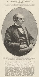 Avdøde herr Talbot, far til Underhuset, MP for Mid-Glamorganshire fra 1830 til 1890 av English Photographer