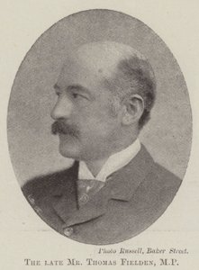 Avdøde Thomas Fielden, MP av English Photographer
