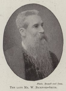 Avdøde Mr W Bickford-Smith av English Photographer