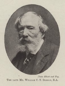 Avdøde Mr William C T Dobson, RA av English Photographer