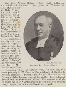 Avdøde pastor Arthur Robins av English Photographer