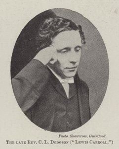 Avdøde pastor CL Dodgson, Lewis Carroll av English Photographer