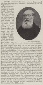 Avdøde pastor Edward Jones Brewster, LLD av English Photographer