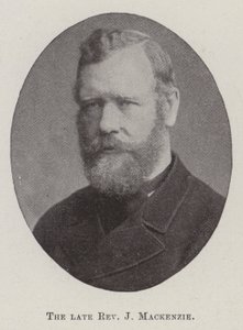 Avdøde pastor J Mackenzie av English Photographer