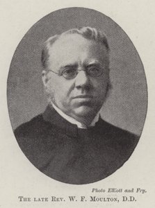 Avdøde pastor WF Moulton, DD av English Photographer