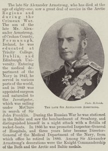Avdøde Sir Alexander Armstrong av English Photographer