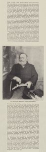 Avdøde Sir Benjamin Ward Richardson av English Photographer