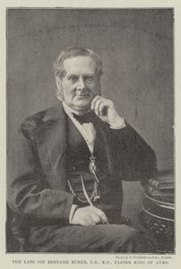 Avdøde Sir Bernard Burke, CB, KP, Ulster King of Arms av English Photographer