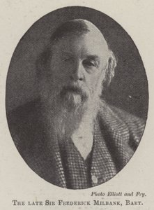 Avdøde Sir Frederick Milbank, Baronet av English Photographer