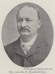 Avdøde Sir G Baden-Powell av English Photographer