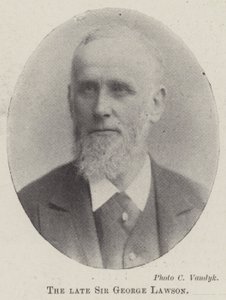 Avdøde Sir George Lawson av English Photographer