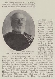 Avdøde Sir Henry Wilmot, VC av English Photographer
