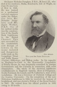 Avdøde Sir James Douglass av English Photographer
