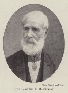 Avdøde Sir R Rawlinson av English Photographer