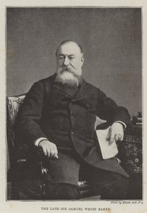 Avdøde Sir Samuel White Baker av English Photographer