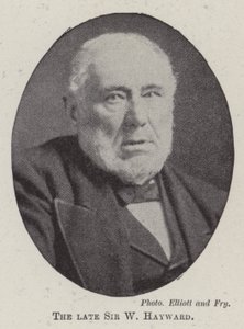 Avdøde Sir W Hayward av English Photographer