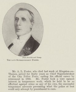 Avdøde superintendent Foster av English Photographer