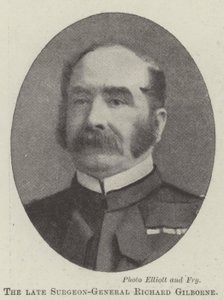 Avdøde kirurg-general Richard Gilborne av English Photographer