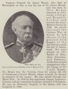 Avdøde kirurg-general Sir J Mouat, VC av English Photographer