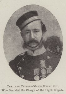 Avdøde trompet-major Henry Joy, som utropte Charge of the Light Brigade av English Photographer