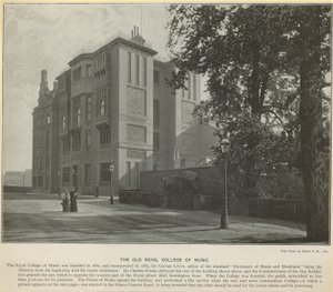 Den gamle Royal College of Music av English Photographer