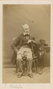 Thomas Carlyle av English Photographer