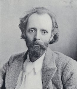 Thomas Henry Hall Caine (s/hvitt bilde) av English Photographer