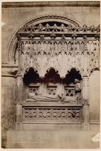 Graven til Prior Rayhere, Church of St Bartholomew the Great, Smithfield av English Photographer