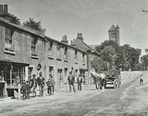 Tottenham Lane, Hornsey: forhøyninger, 1893 av English Photographer