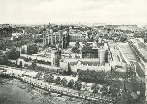 Tower of London fra Tower Bridge av English Photographer