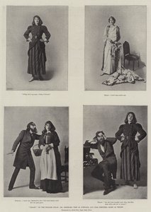 Trilby på den engelske scenen, Mr Beerbohm Tree som Svengali og frøken Dorothea Baird som Trilby