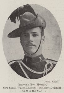 Trooper Tom Morris, New South Wales Lancers; den første kolonialen som vant VC av English Photographer