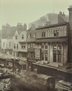 Turks Head, Aldgate, London, 1883 av English Photographer